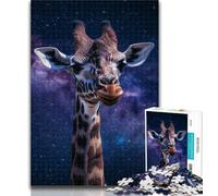 1000 Pieces for Teenagers Fantasy Giraffe 1000 Pieces Jigsaw Puzzles For Teens And Adults,Family Games Christmas Birthday Gifts 26x38cm