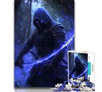1000 Pieces for Teenagers Fantasy Samurai Ninja Puzzles for Adults 1000 Pieces,Fun Activity for Home, Rainy Days Toys, Birthday Gifts 50x75cm