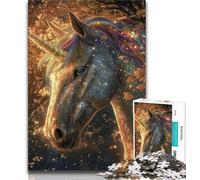 1000 Pieces for Teenagers Fantasy Unicorn Puzzles for Adults 1000 Pieces,Family Entertainment Toys Is Ideal As A Gift for The Whole Family (26x38cm)
