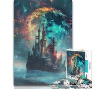 1000 Pieces for Teenagers Fantasy Universe Landscape Jigsaws Puzzles 1000 Pieces for Teenagers Gifts,Educational Game Challenge Toy for Women And Men 26x38cm