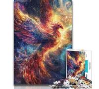 1000 Pieces for Teenagers Galaxy Phoenix Jigsaw Puzzles 1000 Pieces for Adults Teens,Family Game Stress Reliever Difficult Challenge Great Gifts And Toys 50x75cm