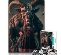 1000 Pieces for Teenagers Goat Devil Jigsaws 1000 Pieces for Teenagers,Decompressing Intellectual Educational Toy Great Gifts And Toys (50x75cm)