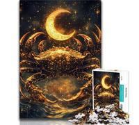 1000 Pieces for Teenagers Golden Crab 1000 Piece Jigsaw Puzzle for Adults Teens,Family Game Stress Reliever Difficult Challenge Great Gifts And Toys (50x75cm)