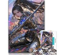 1000 Pieces for Teenagers Japanese Female Ninja Warrior 1000 Pieces Jigsaw Puzzles For Teens And Adults,Family Games Christmas Birthday Gifts (50x75cm)