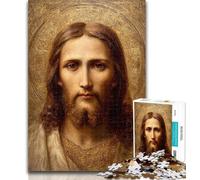 1000 Pieces for Teenagers Jesus Art 1000 Pieces Jigsaw Puzzle for Adults& Teens,Educational Toys Is Ideal As A Gift for The Whole Family 50x75cm