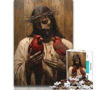 1000 Pieces for Teenagers Jesus Puzzles for Adults 1000 Pieces,Family Entertainment Toys Is Ideal As A Gift for The Whole Family 26x38cm