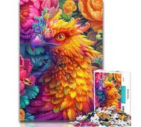 1000 Pieces for Teenagers Magic Phoenix 1000 Pieces Jigsaw Puzzle For Adults Teens,Challenging Game for The Whole for Women, Gifts for Men 26x38cm