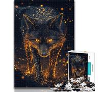 1000 Pieces for Teenagers Magic Wolf 1000 Pieces Jigsaw Puzzle For Adults Teens,Challenging Game for The Whole for Women, Gifts for Men 50x75cm