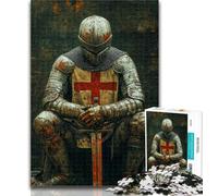 1000 Pieces for Teenagers Magical Knight 1000 Piece Jigsaw Puzzles for Teenagers,Educational Games Home Decoration Artists Collection, Fine Art 26x38cm