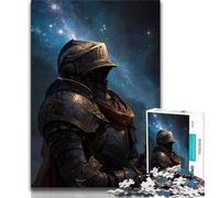 1000 Pieces for Teenagers Mighty Medieval Knight Jigsaw Puzzles for Teenagers 1000 Piece,Educational Games Home Decoration Artists Collection, Fine Art (50x75cm)