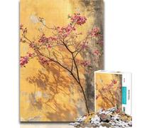 1000 Pieces for Teenagers Morning Flowers Bloom 1000 Piece Jigsaw Puzzles for Teenagers,Stress Reliever Staycation Kill Time Funny Gift 50x75cm