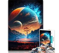 1000 Pieces for Teenagers New Earth Universe Cosmos Puzzles 1000 Pieces for Adults,Family Game Stress Reliever Difficult Challenge Great Gifts And Toys (38x26cm)