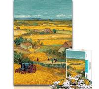 1000 Pieces for Teenagers Night Sky-style Wheat Field Jigsaws Puzzles 1000 Pieces for Adults Gifts,Present & Gift for Lovers Or Friends 50x75cm