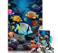 1000 Pieces for Teenagers Ocean World Jigsaws Puzzles 1000 Pieces for Teenagers Gifts,Educational Game Challenge Toy for Women And Men 26x38cm