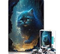 1000 Pieces for Teenagers Persian Cat Fairyland Puzzles 1000 Pieces for Adults,Family Game Stress Reliever Difficult Challenge Great Gifts And Toys (50x75cm)