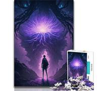 1000 Pieces for Teenagers The Mind Flayer 1000 Pieces Jigsaw Puzzles for Adults And Teens,with Fully Interlocking Randomly Shaped Pieces for And 14 Years Old (50x75cm)