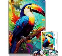 1000 Pieces for Teenagers Toucan Puzzles 1000 Pieces for Teenagers,Educational Game for Birthday, Chrismas for And 14 Years Old (26x38cm)