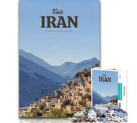 1000 Pieces for Teenagers Visit Iran Puzzles 1000 Pieces for Adults,Educational Game Challenge Toy for Women And Men 75x50cm