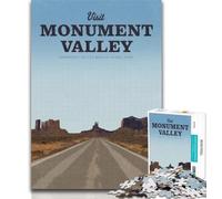 1000 Pieces for Teenagers Visit Monument Valley Puzzles 1000 Pieces for Adults,Educational Game Challenge Toy for Women And Men 75x50cm