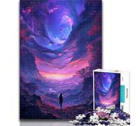 1000 Pieces for Teenagers Walking on Fantasy World Jigsaw Puzzles for Adults,Challenging Game Toys for Is Ideal As A Gift for The Whole Family 50x75cm