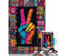 1000 Pieces for Teenagers Yeah Gesture 1000 Pieces Jigsaw Puzzle For Adults Teens,Toy Intellectual Game Artists Collection, Fine Art 26x38cm