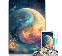 1000 Pieces for Teenagers Yin And Yang 1000 Pieces Jigsaw Puzzles For Teens And Adults,Train Your Brain And Hands Birthday Present, Gifts 50x75cm