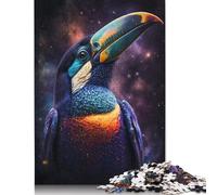 1000 Pieces Galactic Dream Toucan Jigsaw Puzzles for Adults Jigsaw Puzzle for Family Time Brain Challenge 1000pcs (75x50cm)