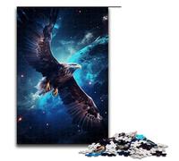 1000 Pieces Galaxies Eagles Puzzles for Adults Wooden Jigsaw Family Games 1000 PCS(75x50cm)