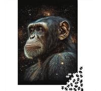 1000 Pieces Galaxy Art Monkey Paper Puzzles Paper Puzzles for Adults& Teenagers Age 12 Years Up 1000pcs (38x26cm)