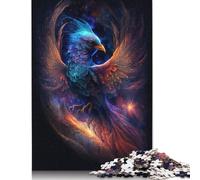 1000 Pieces Galaxy Phoenix Bird Jigsaw Puzzle Adults Difficulty Puzzles Educational Toy Games Family Decoration 1000pcs (75x50cm)