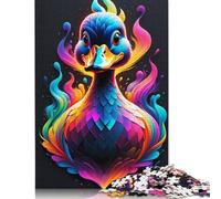 1000 Pieces Geometric Color Duck Jigsaw Puzzle Jigsaws for Adults Educational Game Challenge Toy 1000pcs (75x50cm)