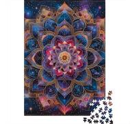 1000 Pieces Geometric Patterns Jigsaw Puzzle, Creative Rectangular Paper Jigsaw Puzzles for Adults, Large Puzzles for Family Educational Game 1000pcs (38x26cm)