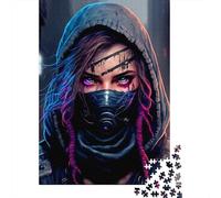 1000 Pieces Girl Warrior for Adults Difficult Jigsaw Puzzles for Adults Family Fun Jigsaws Puzzles 1000pcs (38x26cm)