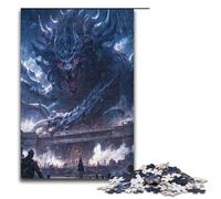 1000 Pieces Godly Beasts Puzzles for Adults Impossible Puzzle Stress Reliever for And Teenager Age 14 And Up 1000 PCS(75x50cm)