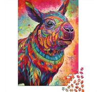 1000 Pieces Guinea Pig In Colorful Art for Adults Difficult Jigsaw Paper Puzzle for Adults Christmas Eve Gifts 1000pcs (38x26cm)