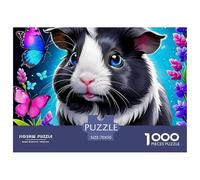 1000 Pieces Guinea Pig Jigsaw Puzzles Challenge High Difficulty for Adults Home Decorations Educational Game Age 12+ for Adults 70x50cm/1000pcs