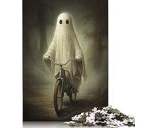 1000 Pieces Halloween Ghosts Jigsaw Puzzles for Adults Paper Puzzles for Adults Teenager Man Woman Gift 1000pcs (38x26cm)