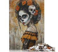 1000 Pieces Halloween XIX Jigsaw Puzzles for Adults Wood Puzzle Jigsaws Puzzling for Gift 1000pcs (75x50cm)