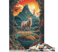 1000 Pieces Hart of The Wild Jigsaw Puzzle Difficulty Puzzle Education Games Toys 1000pcs (75x50cm)