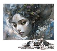 1000 Pieces Haunting Fawn for Adults Difficult Jigsaw Puzzles Puzzles Wooden Puzzles Educational Game for Adult Teenagers 1000pcs (75x50cm)