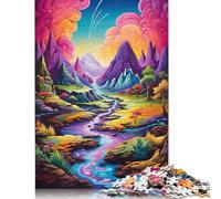 1000 Pieces Heaven Landscape Fantasy Colors Puzzles Jigsaw Adults Difficulty Jigsaw Puzzle Relaxing Games Toy 1000pcs (75x50cm)