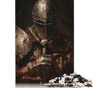 1000 Pieces Heavy Armor Knight for Adults Difficult Jigsaw Puzzles Puzzles for Adults Family Activity Jigsaw Puzzles 1000pcs (75x50cm)