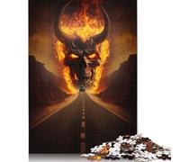 1000 Pieces Hell Demons Jigsaw Puzzles Adults Difficulty Jigsaw Puzzles Education Toys Games 1000pcs (75x50cm)