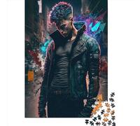 1000 Pieces Hero Of The Night Jigsaw Puzzles for Adults Wooden Puzzles for Adults Teenager Man Woman Gift 1000pcs (75x50cm)