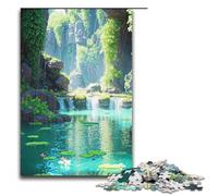 1000 Pieces Hidden Oasis Puzzles for Adults Impossible Puzzle Stress Reliever for And Teenager Age 14 And Up 1000 PCS(38x26cm)
