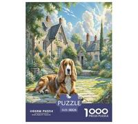 1000 Pieces Irish Wolfhound Jigsaw Puzzles for Adults Challenging Game Jigsaw Puzzle Home Decors for Adults And Kids Age 12 Years Up 38x26cm/1000pcs