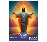 1000 Pieces Jesus - Religion Jigsaw Puzzles for Adults Challenging Game Jigsaw Puzzle Home Decoration for Adults And Kids Age 12 Years Up 70x50cm/1000pcs