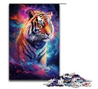 1000 Pieces Jigsaw for Adults A Tiger Emerging from The Light Puzzle Family Entertainment Toys Unique Home Decor And Gifts 75x50cm