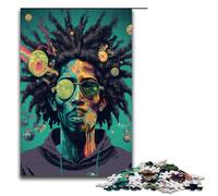 1000 Pieces Jigsaw for Adults Cosmic Rastafarian Puzzle Family Entertainment Toys Unique Home Decor And Gifts 75x50cm