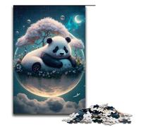 1000 Pieces Jigsaw for Adults Majestic Panda Bear Puzzle Family Entertainment Toys Unique Home Decor And Gifts 75x50cm
